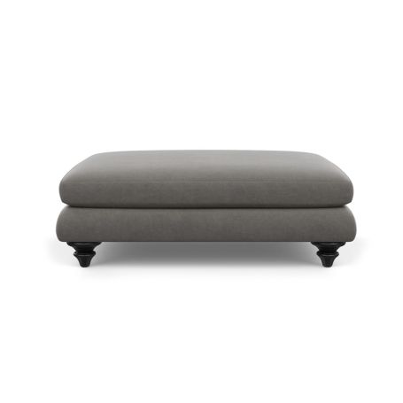 in Gravel Linen with Black Feet