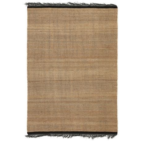 Hanson Jute Rug Black 120 x 180cm