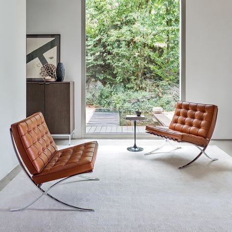 Barcelona Relax Chair Venezia Cognac Leather