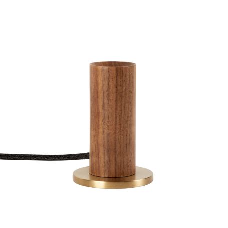 Knuckle Table Lamp Walnut