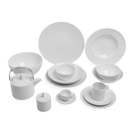 Thomas Loft White Porcelain Dinnerware
