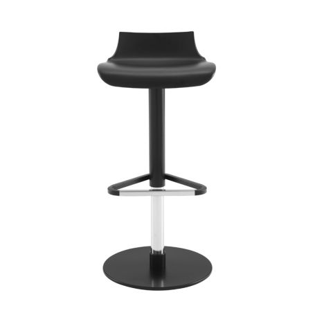 Petrus Barstool in Black - Front View