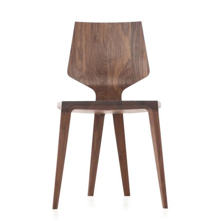 Mary's Chair in Walnut - Front View