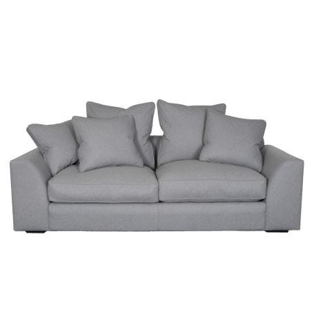 Cumulus 4 Seater Sofa in Wool Felt Wolf