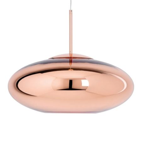 Copper Wide Pendant Light