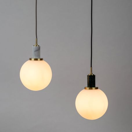 Globe Pendant Light Glass 