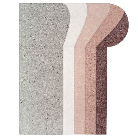 Nuances Rug Rounded Burgundy