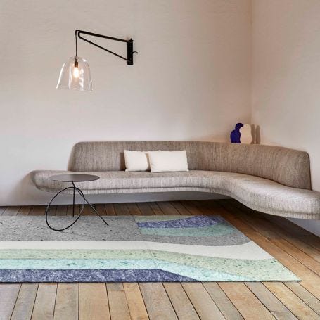 Nuances Rug Curve Nalad Blue
