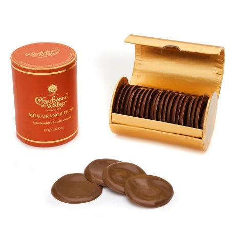 Milk Chocolate Orange Thins