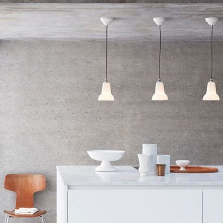 Original 1227 Mini Ceramic Wall Lamp Pure White