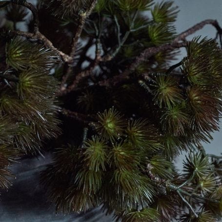 Pine Branch Dusk Faux Stem