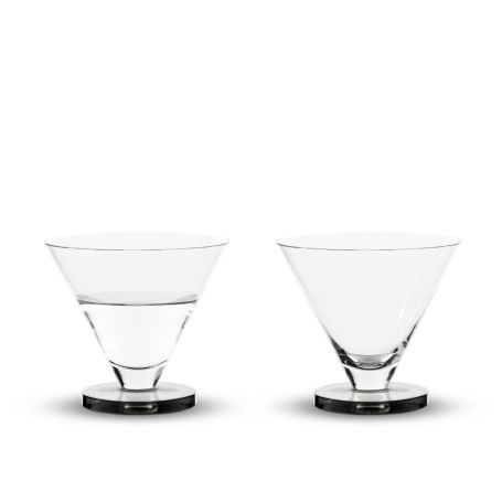 Puck Cocktail Glass Set of 2