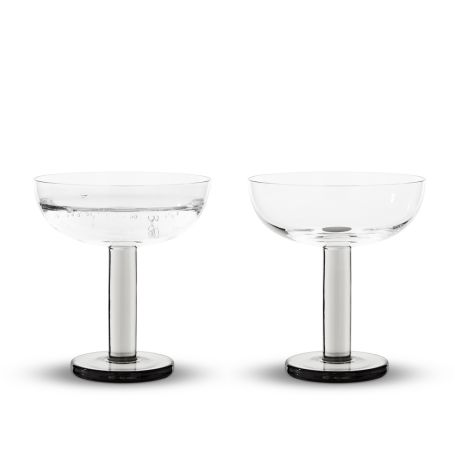 Puck Coupe Glass Set of 2