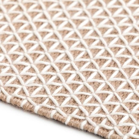 Raw Rug White