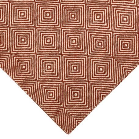 Romilly Recycled Rug Terracotta