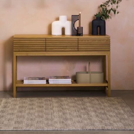 Romilly Recycled Rug Grey