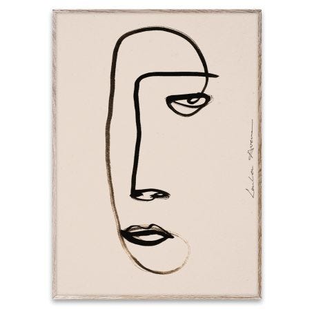 Serious Dreamer by Loulou Avenue 50 x 70cm Print