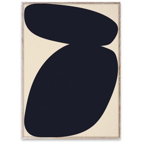 Solid Shapes 03 Print by Nina Bruun 50 x 70cm
