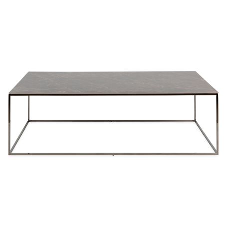 Space Coffee Table Low Emperador Cermaic Top
