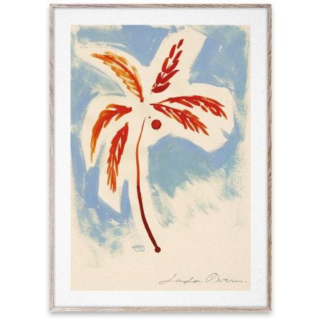 Stormy Palm by LouLou Avenue 50 x 70cm Print