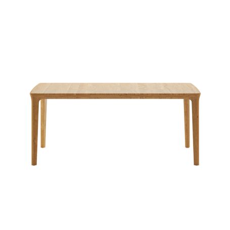 As Shown: Tara dining table in oak