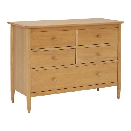 Teramo 5 Drawer Wide Chest