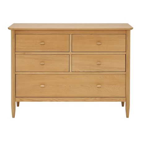 Teramo 5 Drawer Wide Chest