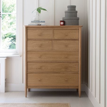 Teramo 7 Drawer Tall Wide Chest