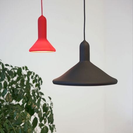 Torch S3 Cone Pendant Light Black