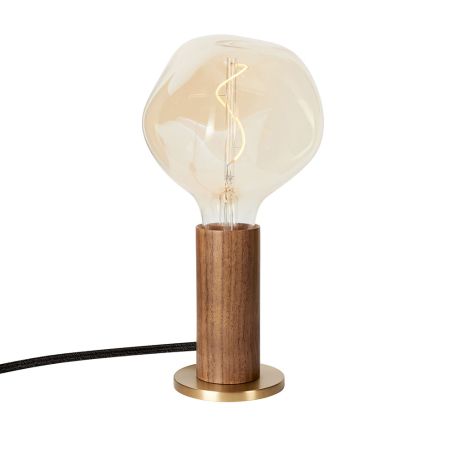 Knuckle Table Lamp with Voronoi I Bulb