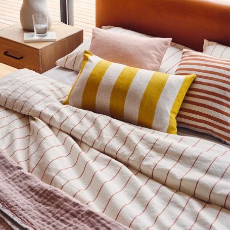 Washed Stripe Pillowcase set of 2