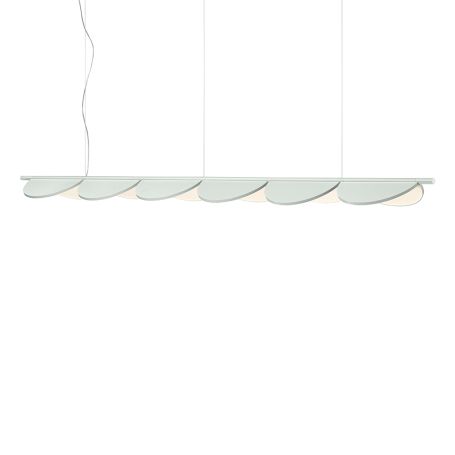 Almendra Linear LED Pendant Light S6 Off White