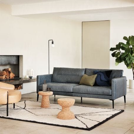 Altamura Leather 2 Seater Sofa