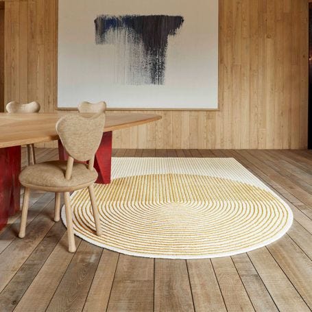 Ply Rug Yellow 204 x 300cm