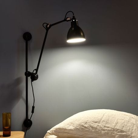 Lampe Gras 210 Wall Light Black