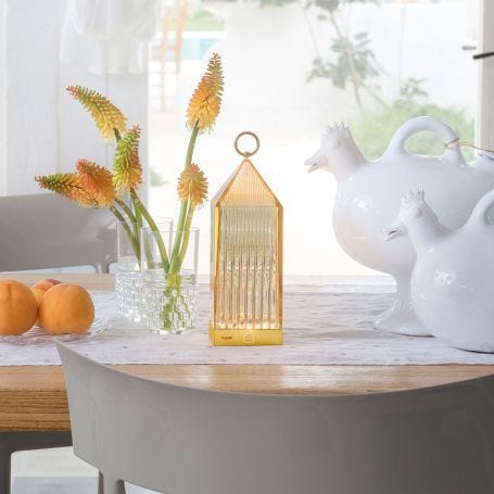 Lantern LED Portable Table Lamp