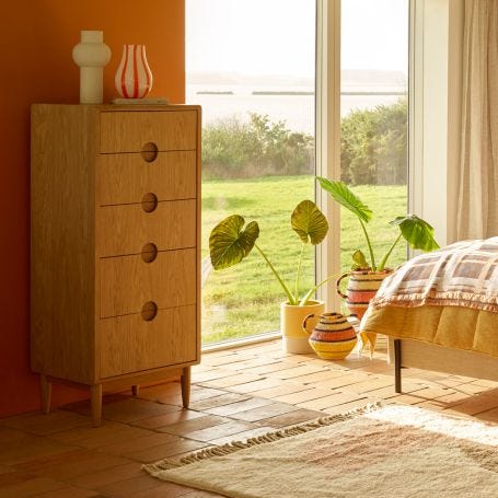 Amira Tallboy Chest of Drawers