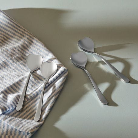 Big Love Set of 4 Tea Spoons