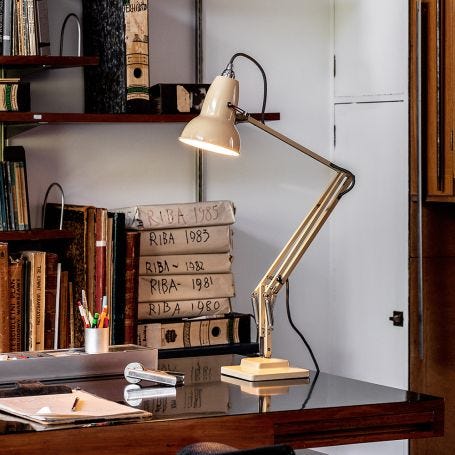 Original 1227 Desk Lamp National Trust Buttermilk