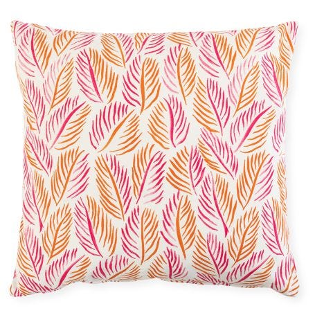 Armature Feuilles Cushion Hot Pink 43 x 43cm