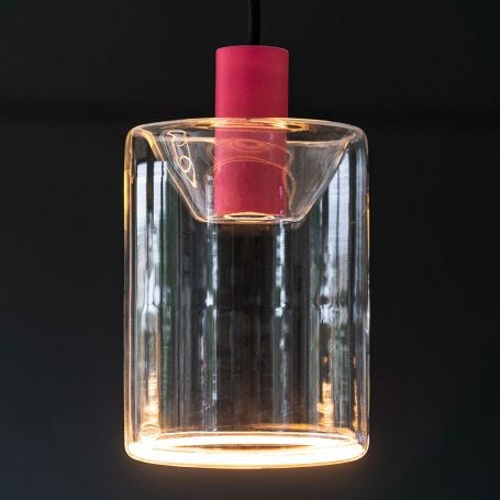 Azure Cylinder E27 LED 6W Dimmable Bulb