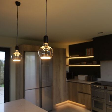 Azure G125 LED Round Pendant Bulb