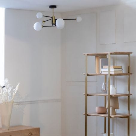 Balance Multi Arm Chandelier Flush 