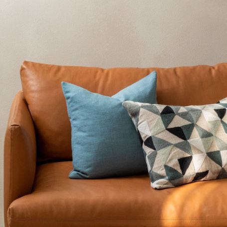 Barnsbury Cushion Soft Blue