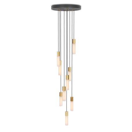Basalt Nine Pendant Light