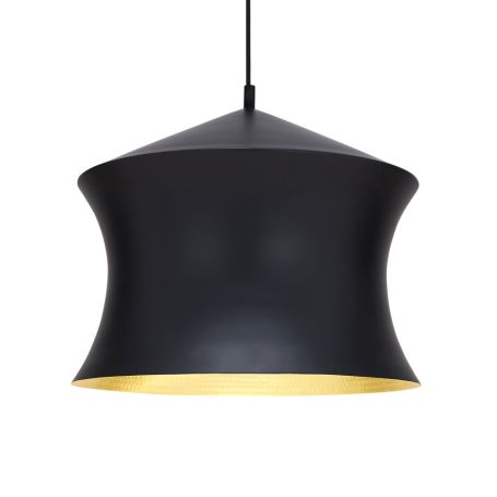 Beat LED Waist Pendant Light Black