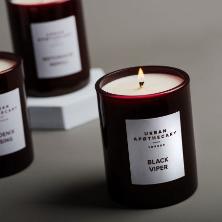 Urban Apothecary Black Viper Candle