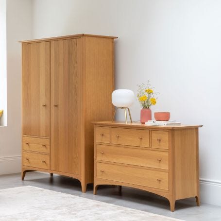 Blythe 5 Drawer Chest Oak