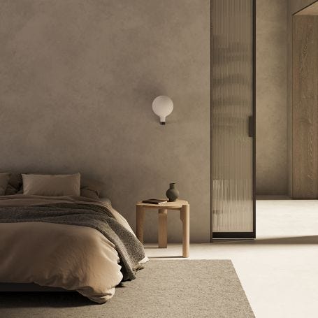 Bold LED Wall Light White