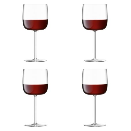 Borough Red Wine Glass Set of 4